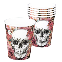 VASO DAY OF THE DEAD 10 UNIDADES (21 CL)